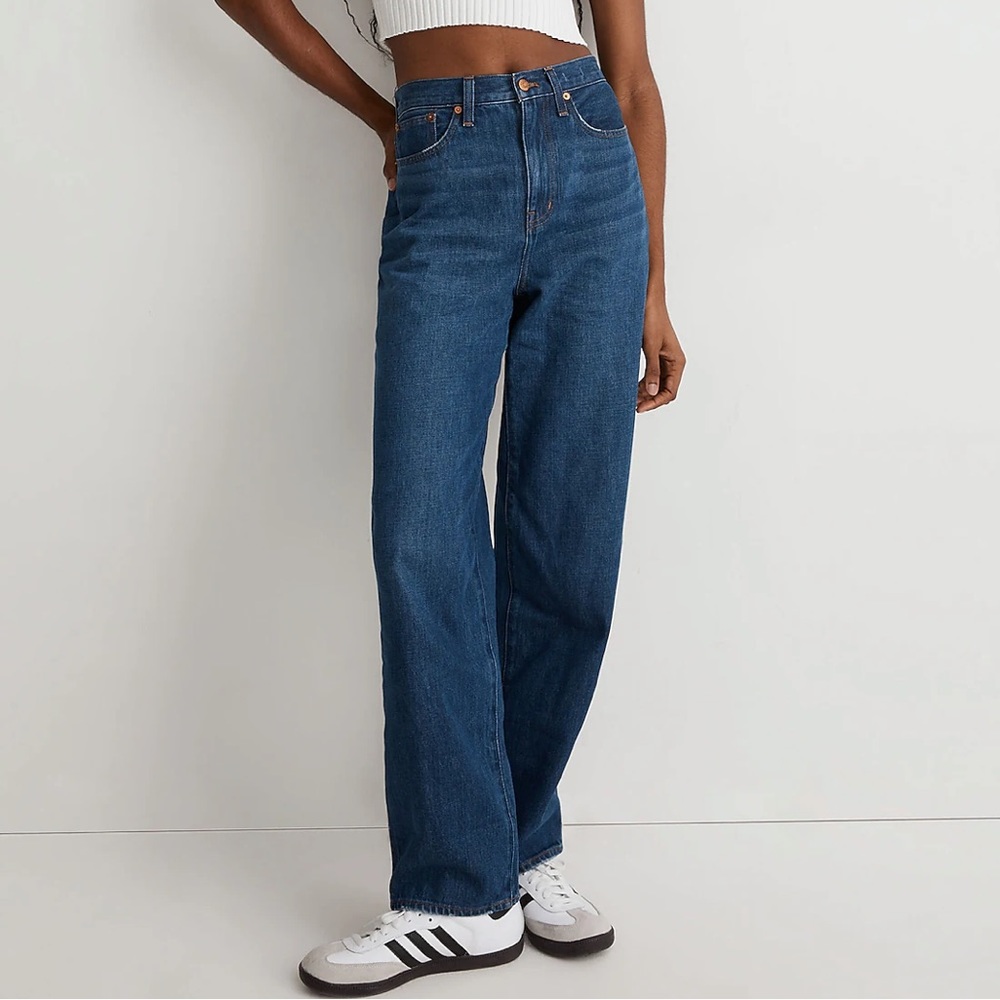 Madewell Baggy Straight Jeans